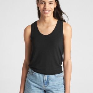 GAP softspun tie back tank